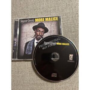 Snoop Dogg - More Malice - U.S. promo label cd